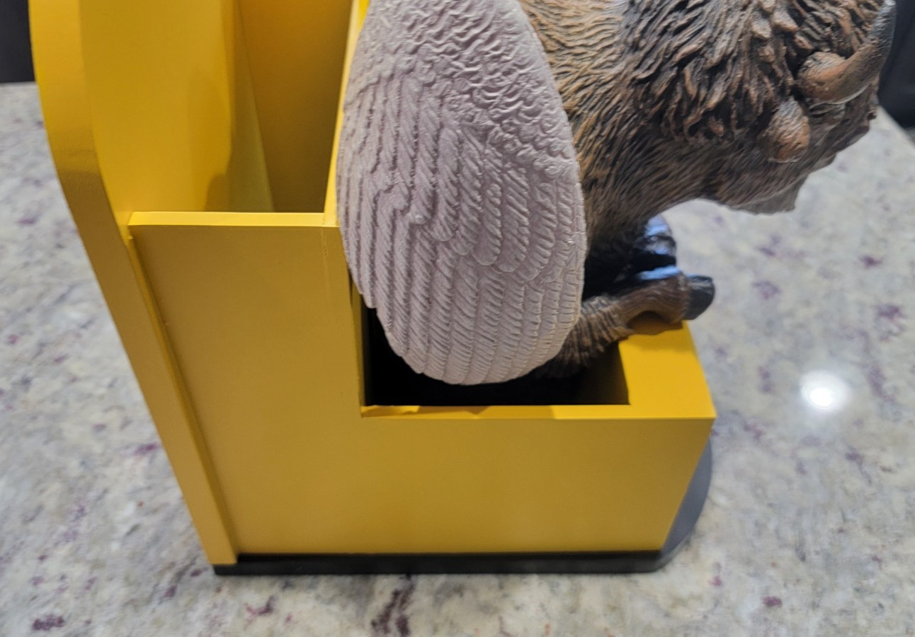 Slim Jim Buffalo Wild Wings Counter Display Chicken Sticks Promo Statue (Rare)
