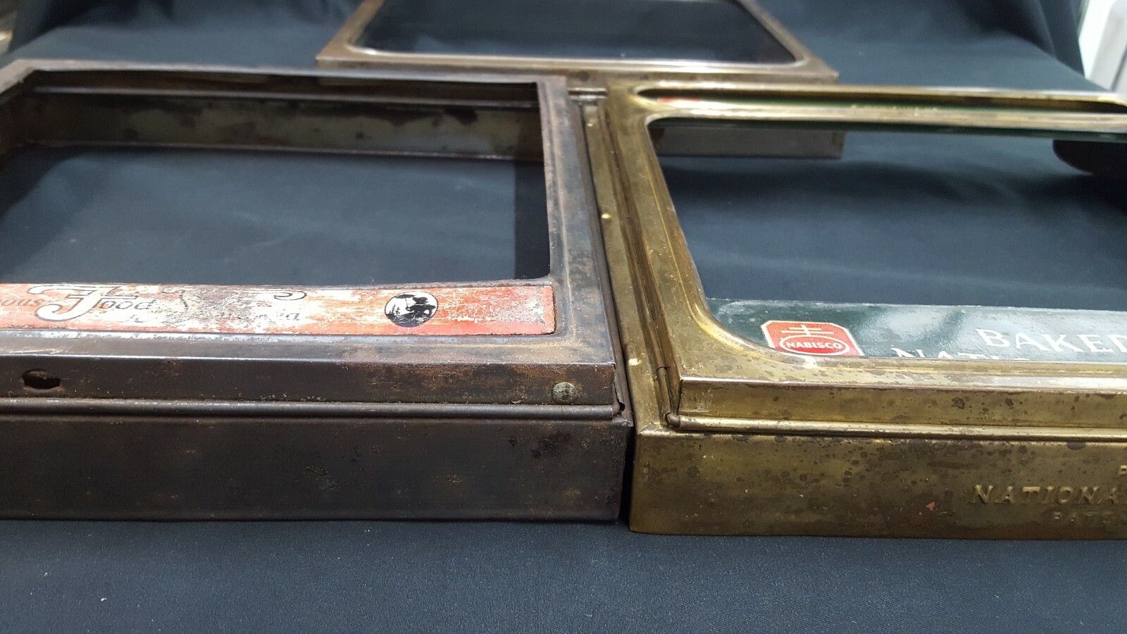 1920’s National Biscuit Co Famous Foods of VA Square Hinged Display Covers – 3
