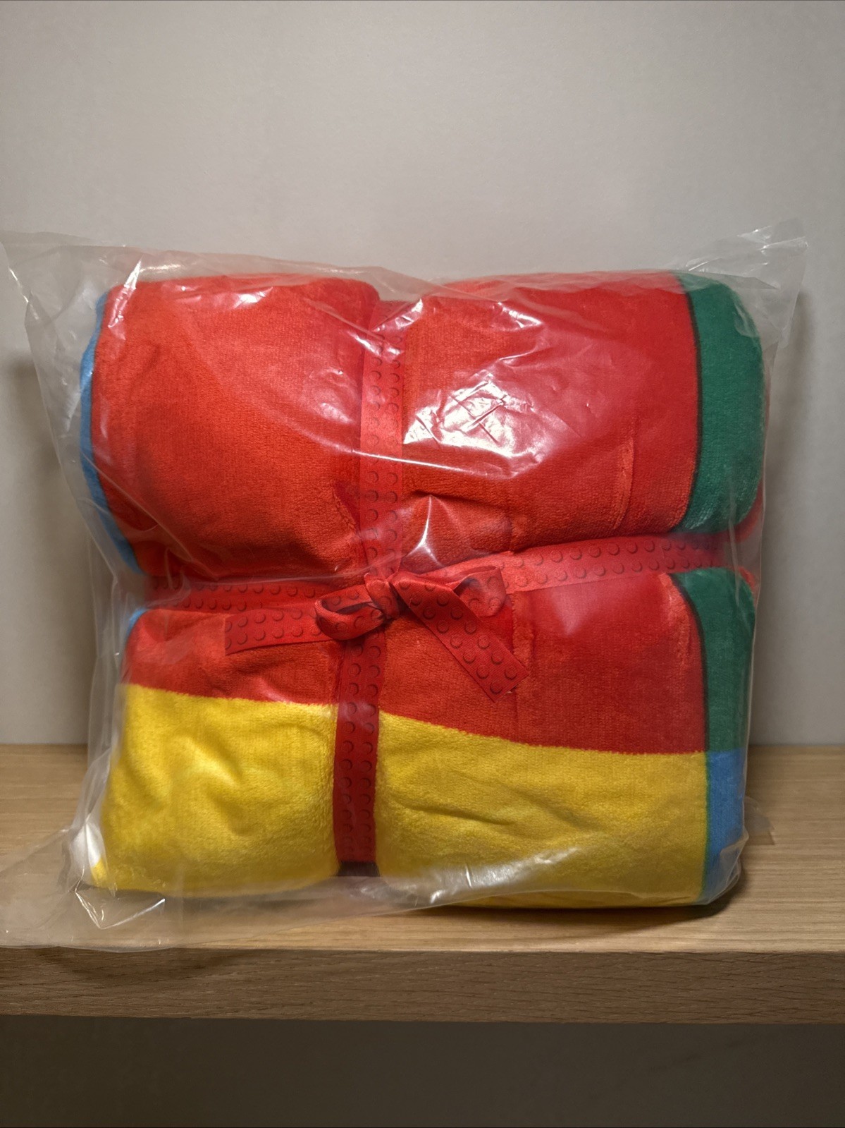 LEGO VIP Fleece Throw Blanket GWP Promo Black Logo & Bricks New Official Sealed
