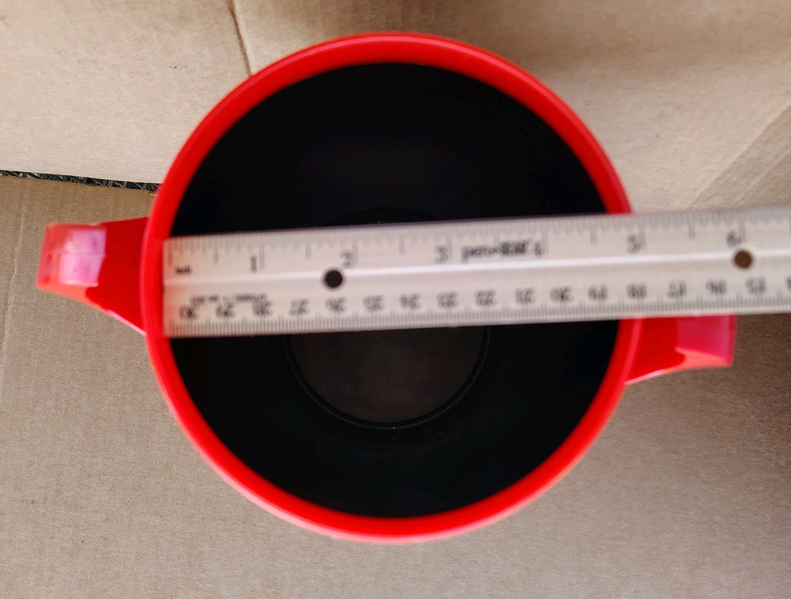 Jack Links Store Display Mug/Cup, Red And Black Bull Horns