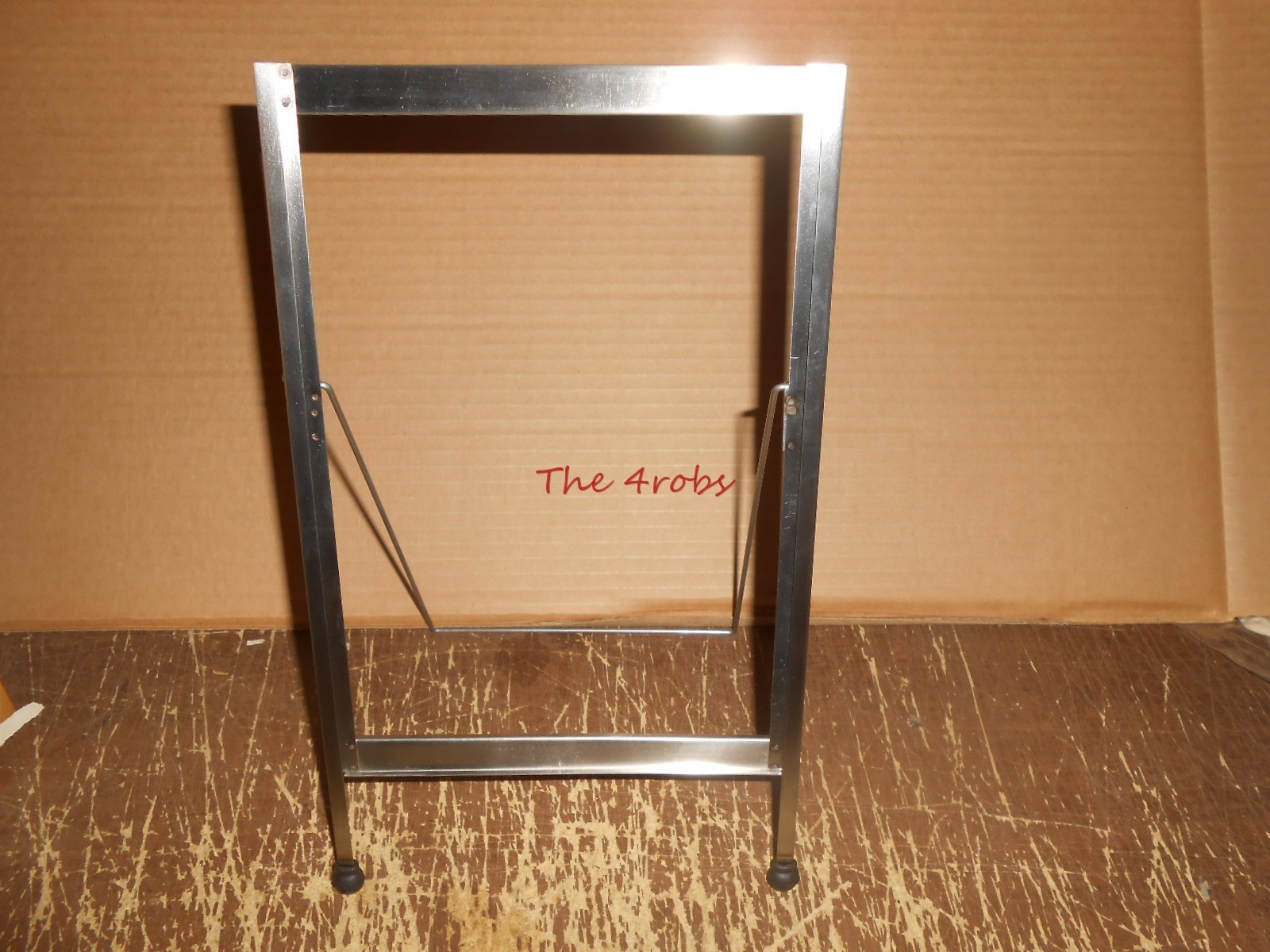 Vintage General Store Counter Top Display Easel Holds 7 X 10 Insert