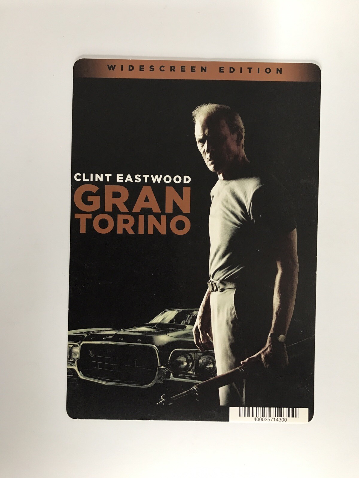 GRAN TORINO – (Clint Eastwood) – Blockbuster Video Shelf Backer Card – NO MOVIE.