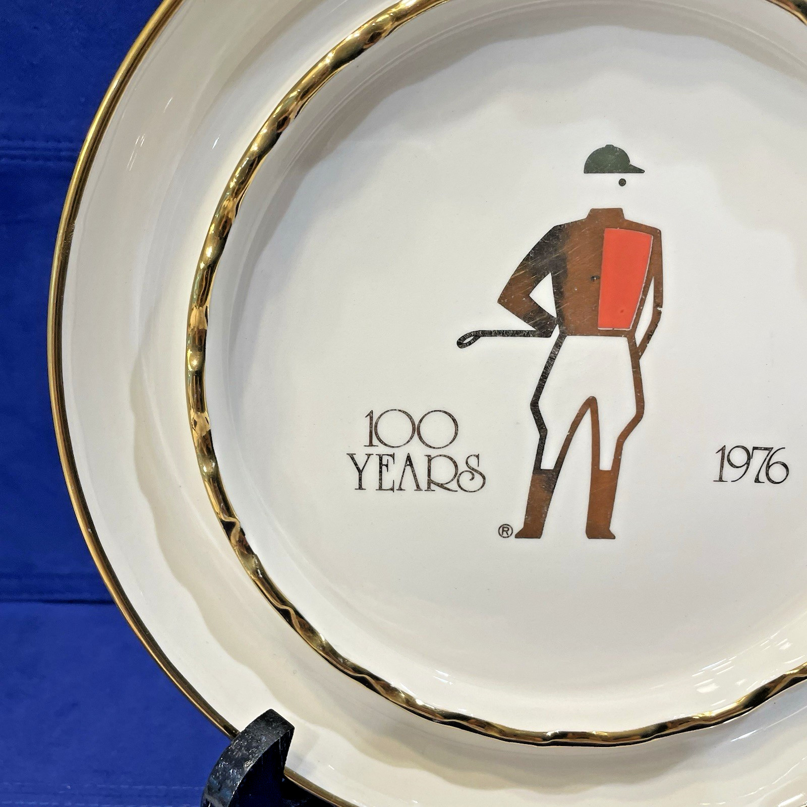 Jockey International 100 Years 1976 Commemorative Plate Corporate Award EUC