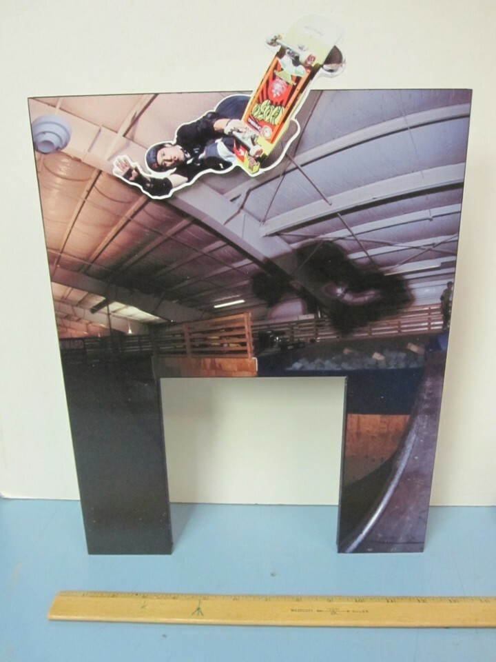 PRO-TEC skateboard 2010 Christian Hosoi 2 piece 3D display MINT NEW old stock