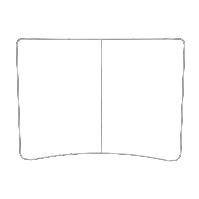 10ft Backdrop Stand Curved Tension Fabric Display Background + Custom Graphic