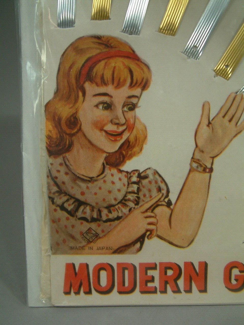 1950s Store Display Girls Toy Wrist Watches Rare Japan WOW!