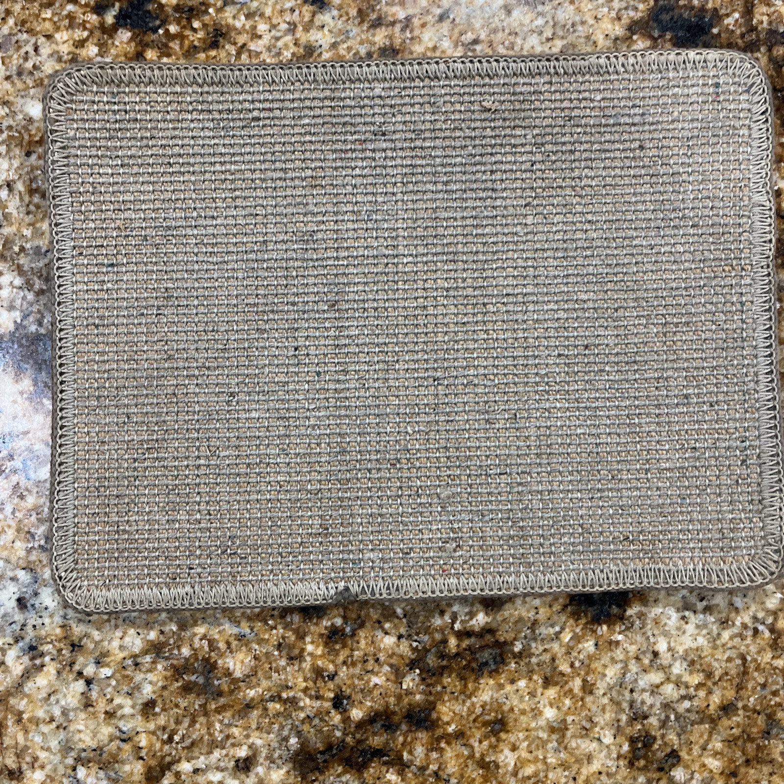 MAGEE CARPET Bloomsburg PA Salesman Sample 1950-60’s Green & White 100% Wool