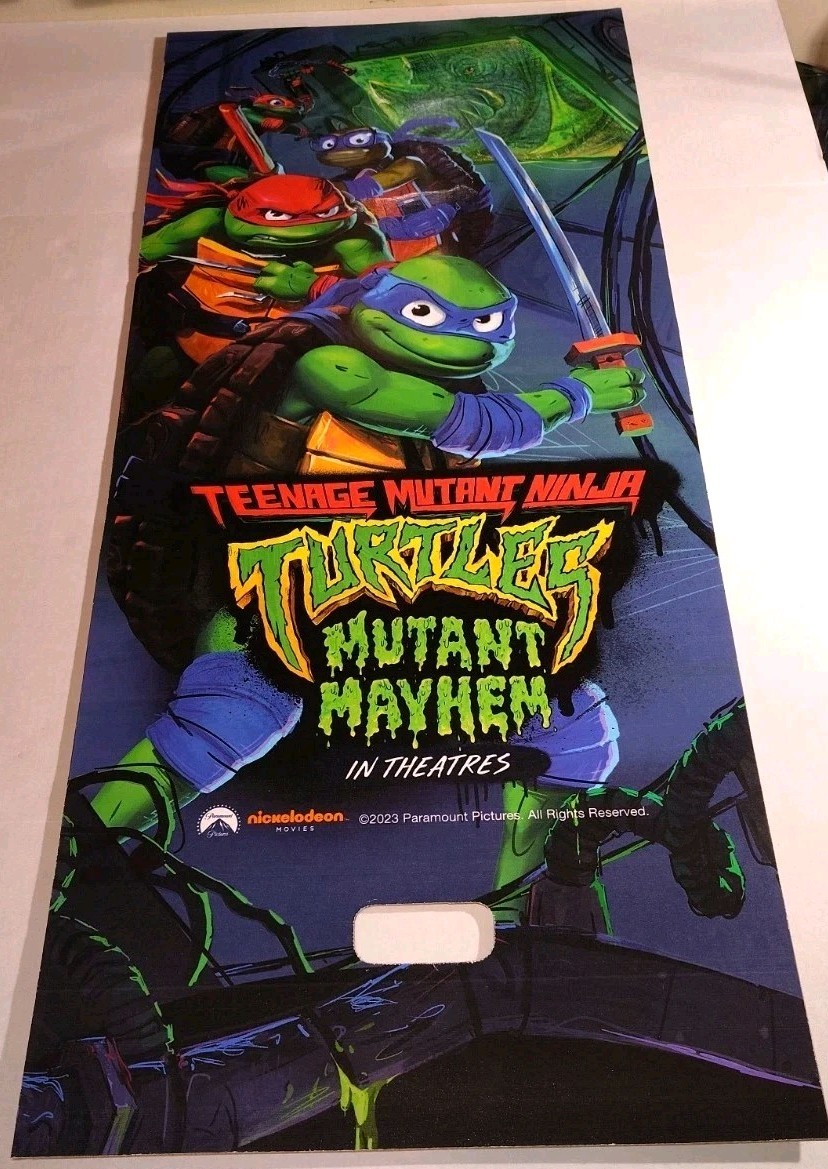 Tmnt – Mutant Mahem – 2023 – Store Display – 43x 18x