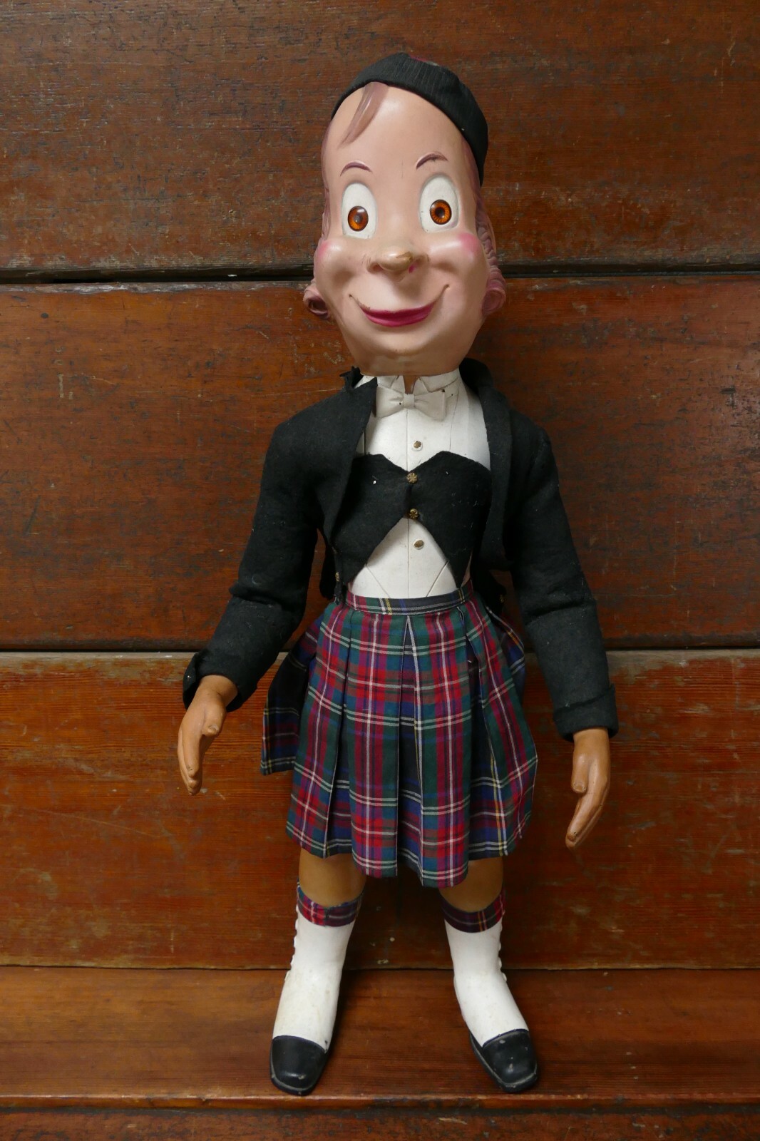 1950s Old Smuggler Scotch Whiskey MR FERGUS Advertising Figure Store Display 27”