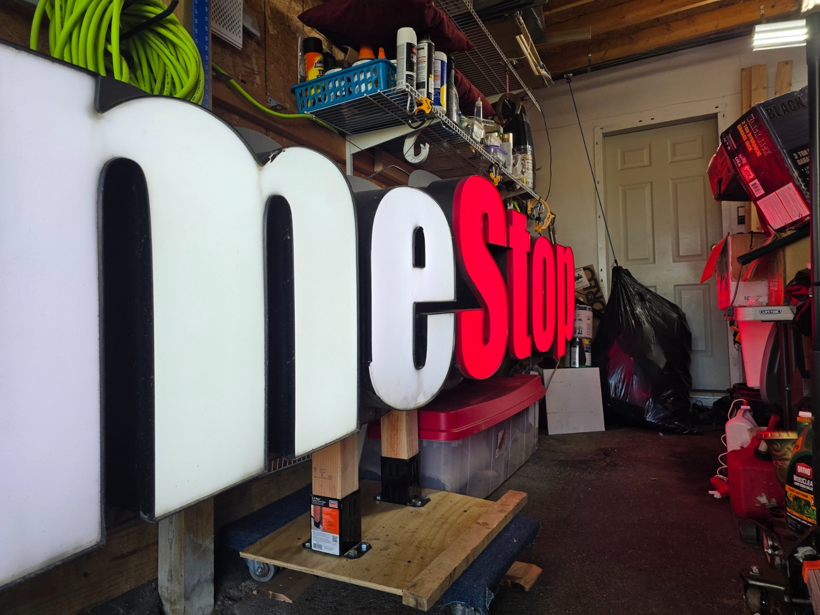 Authentic Massive 18FT Retired GameStop Sign – Lighted Retail Store Display Rare