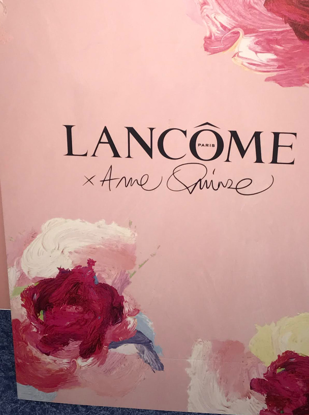 Julia Roberts Lancome Perfume PROMO DISPLAY Ulta a vie est belle Fragrance HUGE