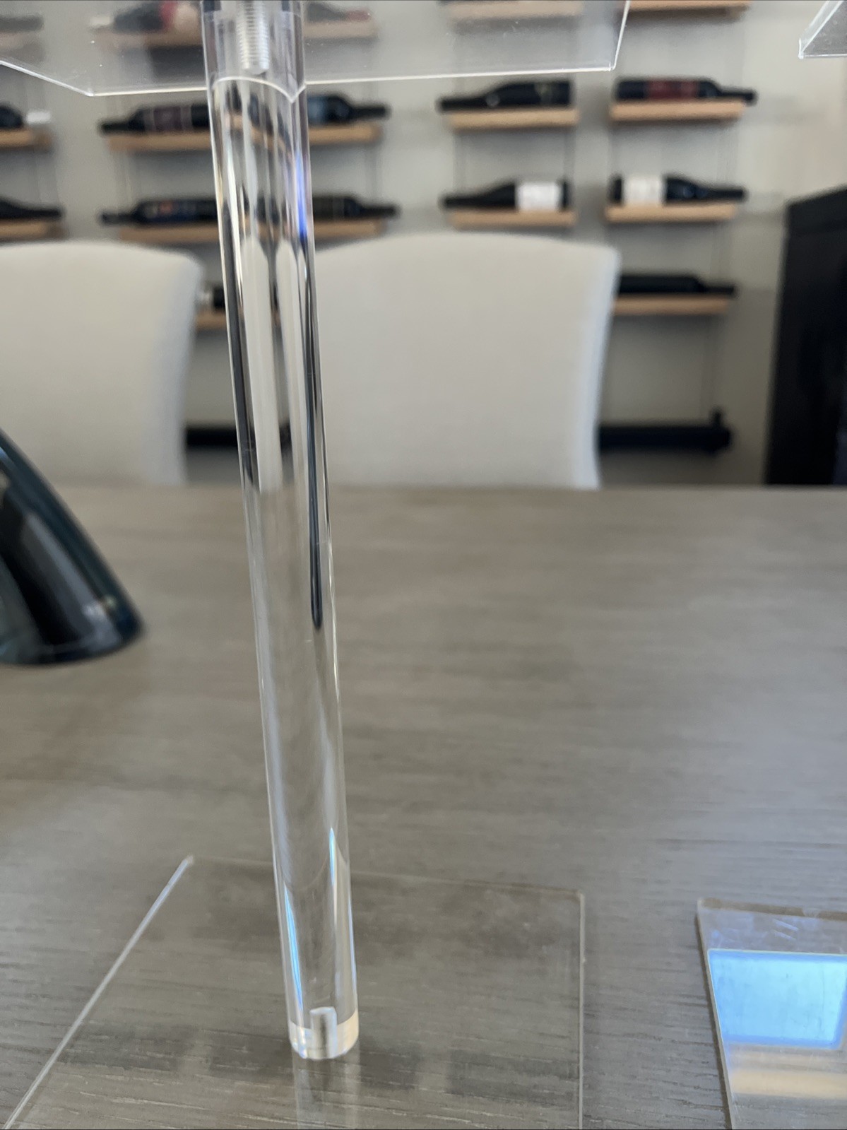 10.5” H 6” Square Riser Display Stand Acrylic Pedestal Qty 2 W/ Extra Square