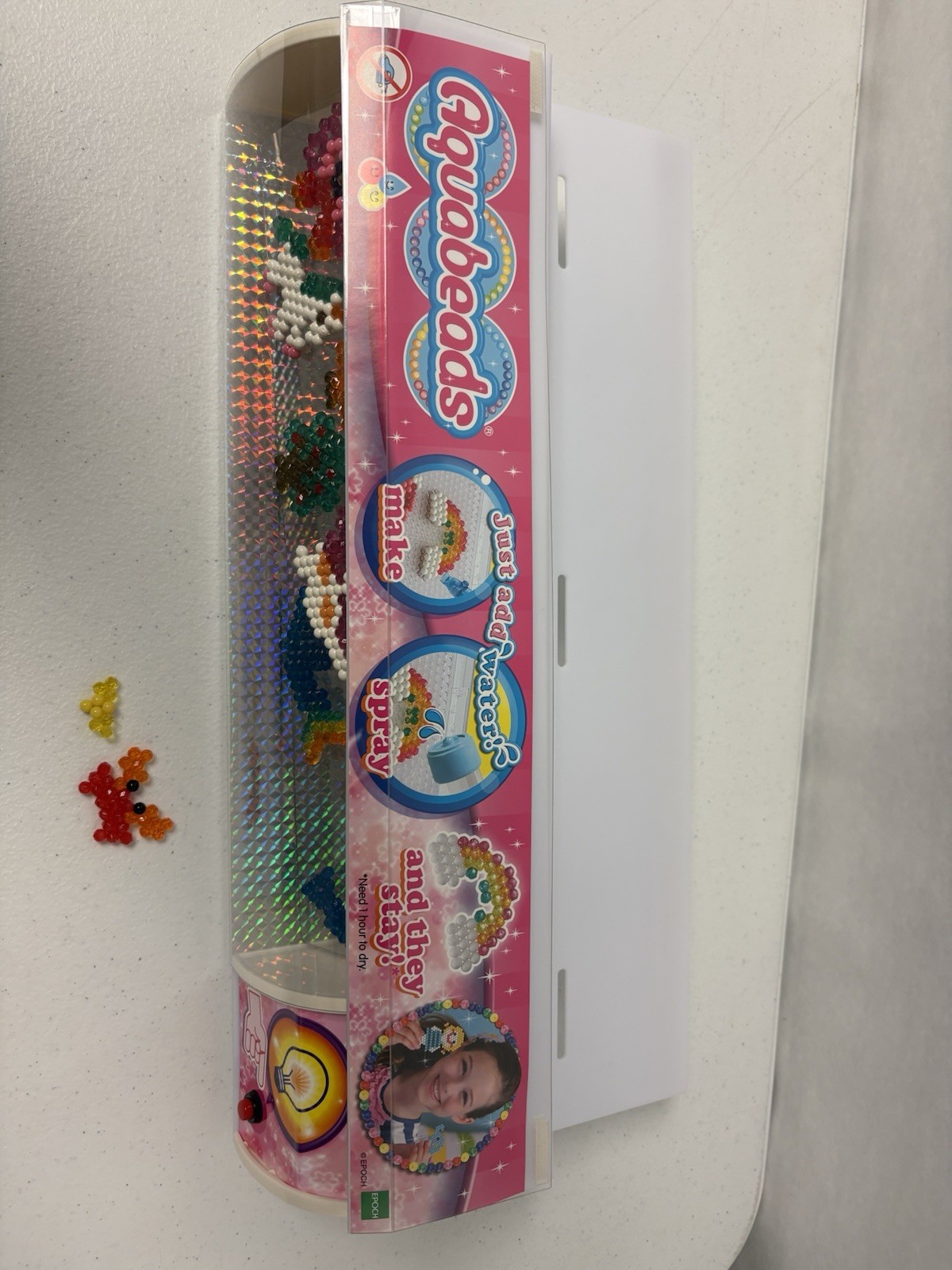 Aquabeads Unused Light-Up Store Display – 2 Loose Pieces Batteries Not Included