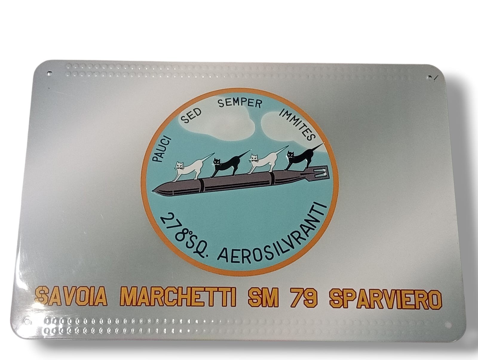 Tin plate – Savoia Marchetti SM 79 Sparviero – 047/407