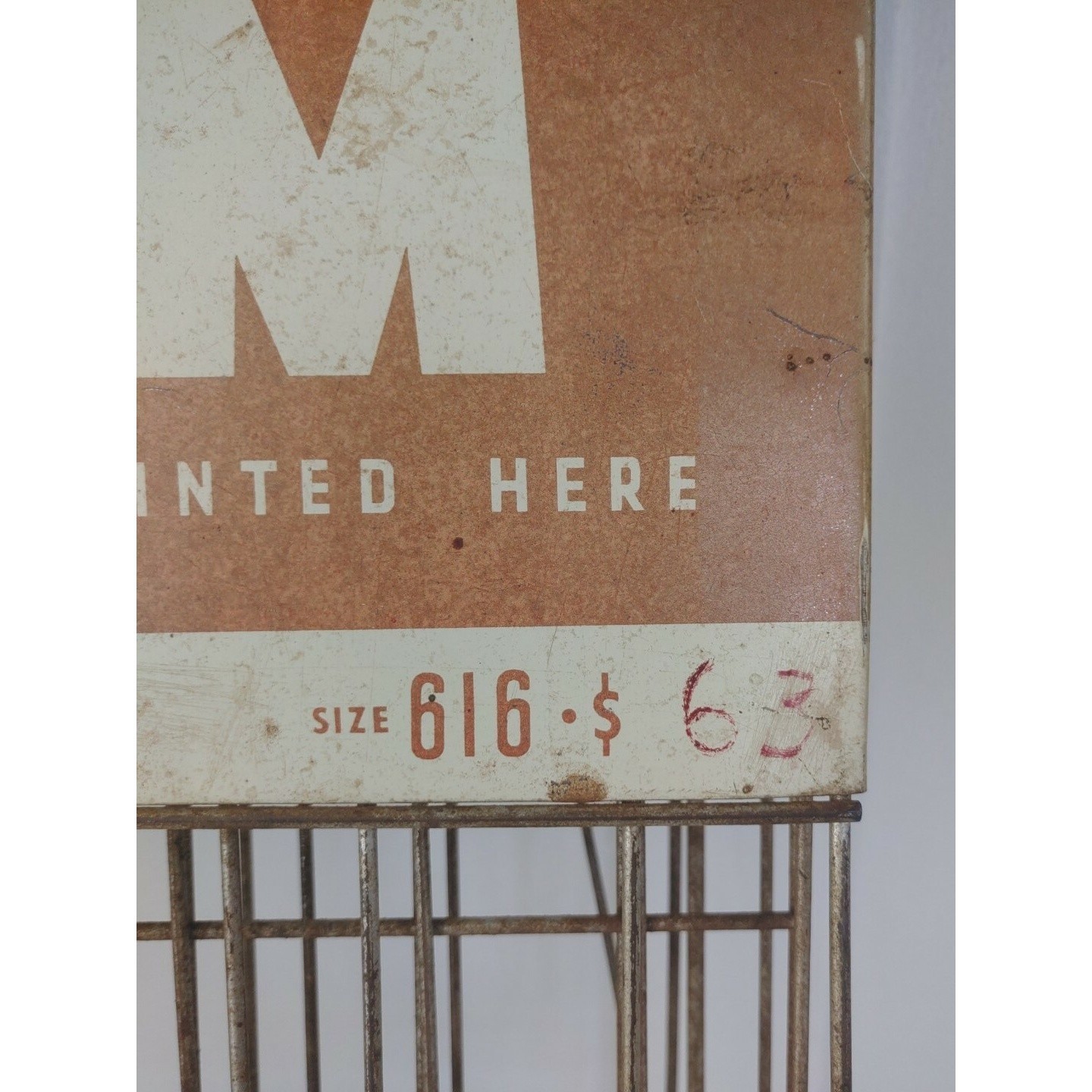 Vintage Ansco Camera FILM Store Counter Or Wall Advertising DISPLAY Dispenser