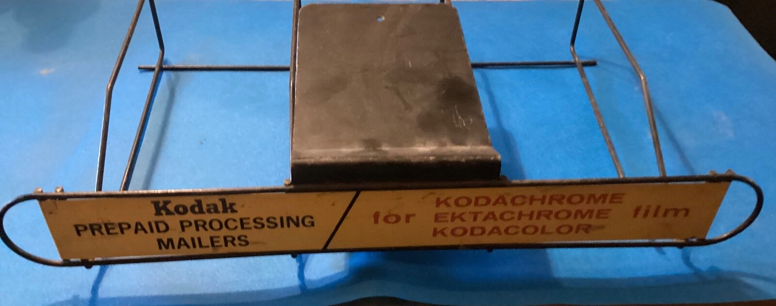 Vintage Kodak metal Advertising Mailer Rack