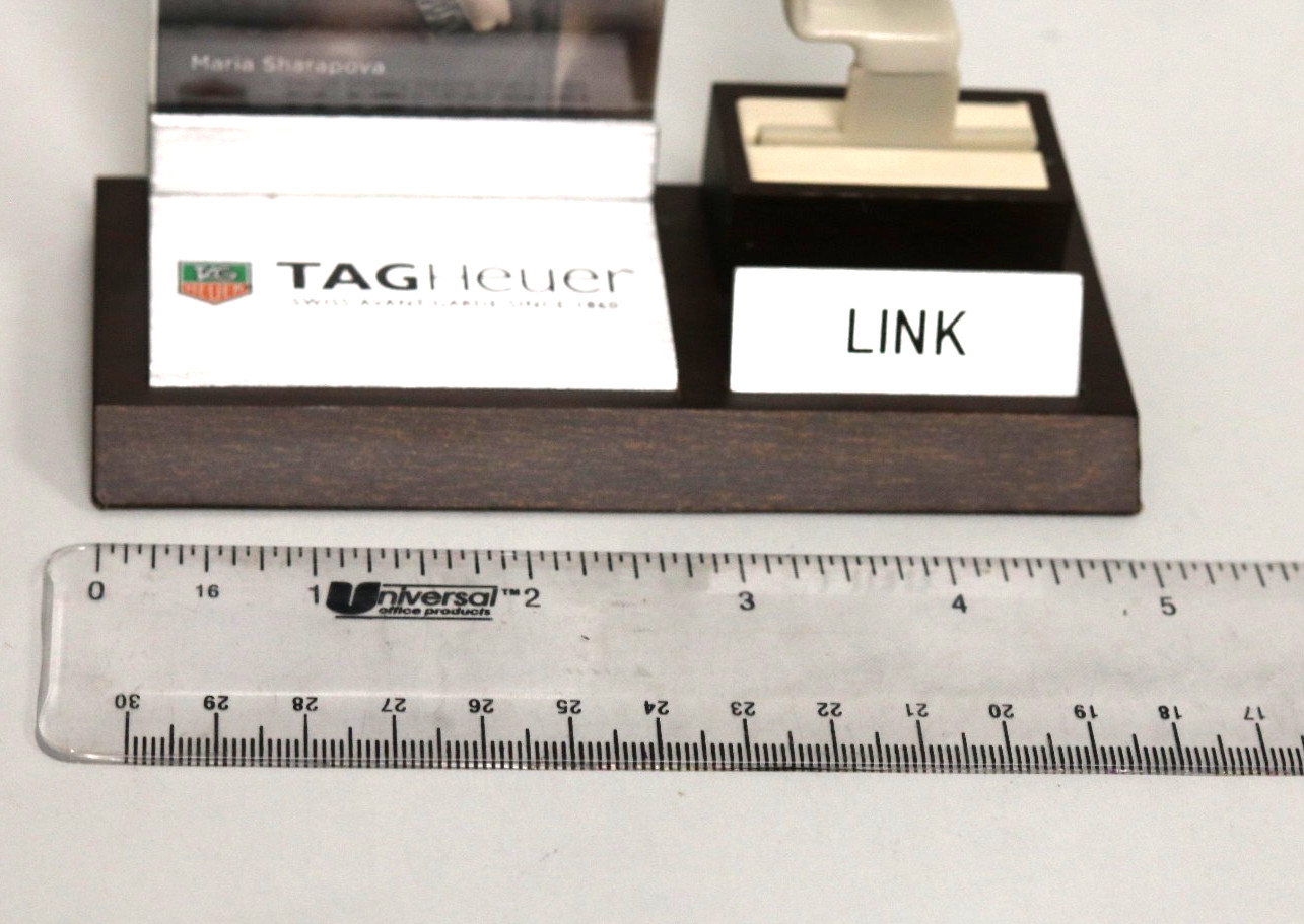 Authorized Dealer Only Store Display TAG Heuer Watch Link Maria Sharapova