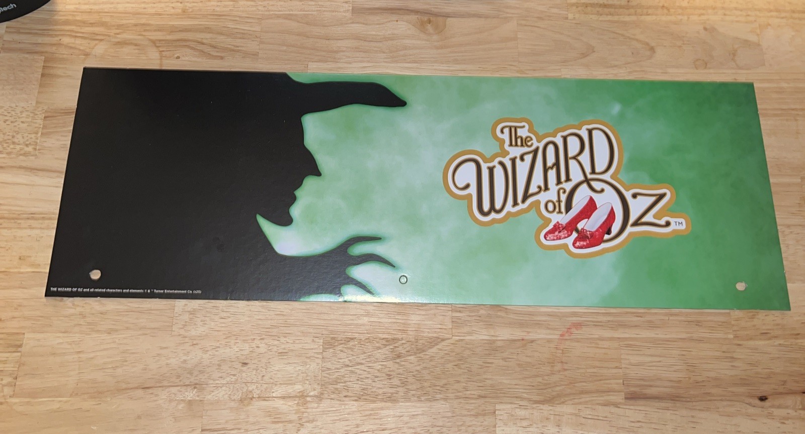 Spirit Halloween ‘The Wizard of Oz’ Cardboard Store Display Sign 2025 Wicked