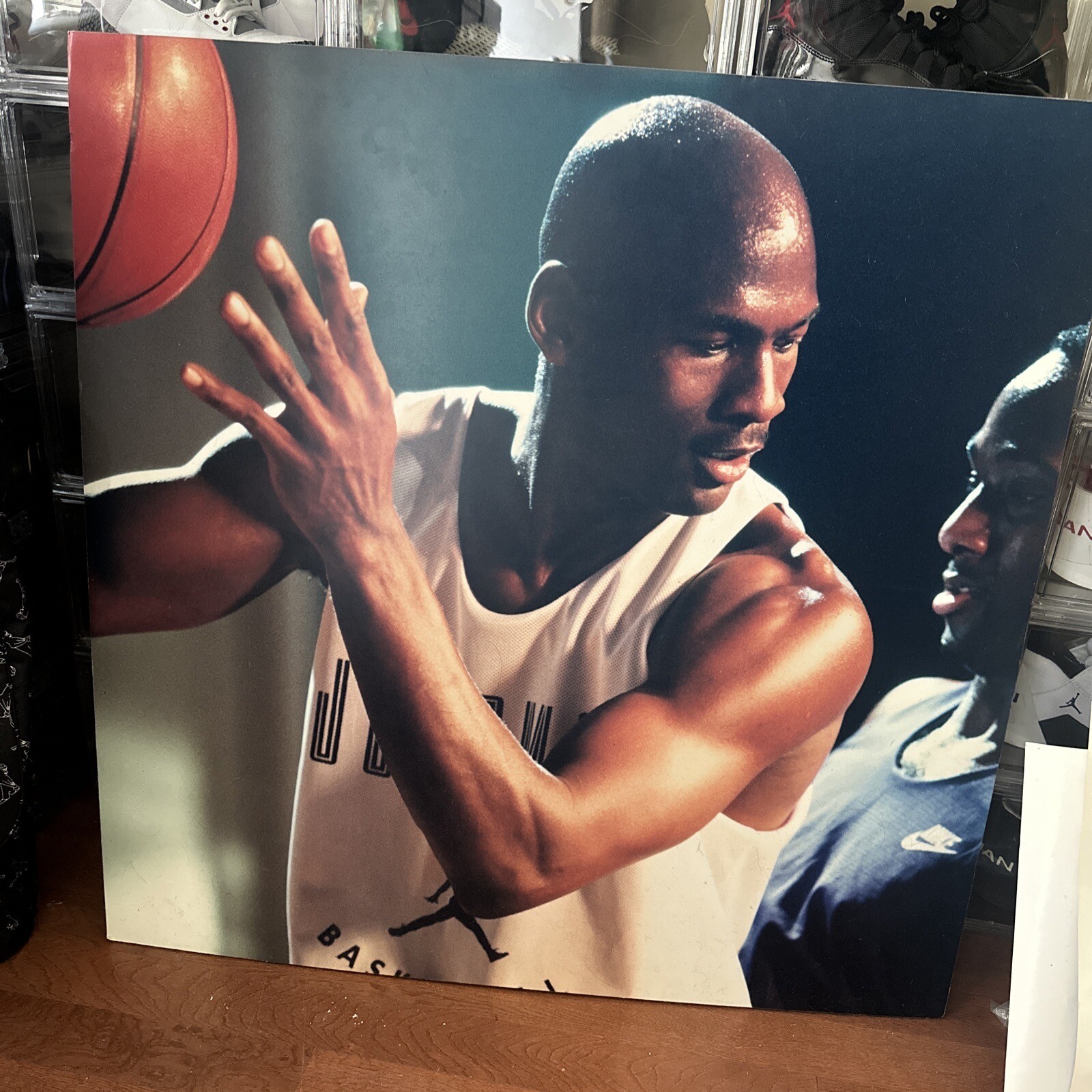 Michael Jordan Nike Air Jordan Rare advertising display sign 3ft x 3ft
