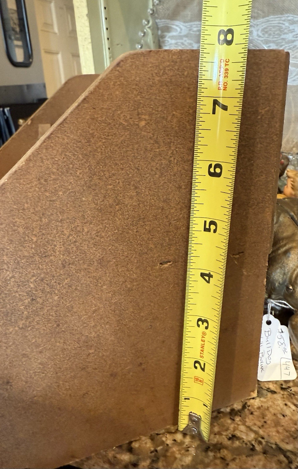 Antique Tom’s Old Fashioned Stick Candy Wooden Store Display Shelf Primitive