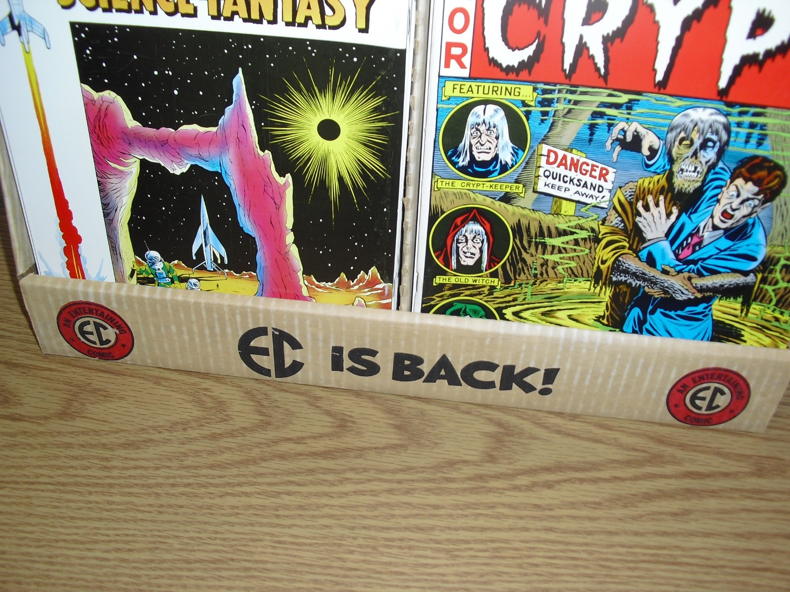 EC is Back! Store Promo Countertop Display Box w/ 25 classic issues Russ Cochran