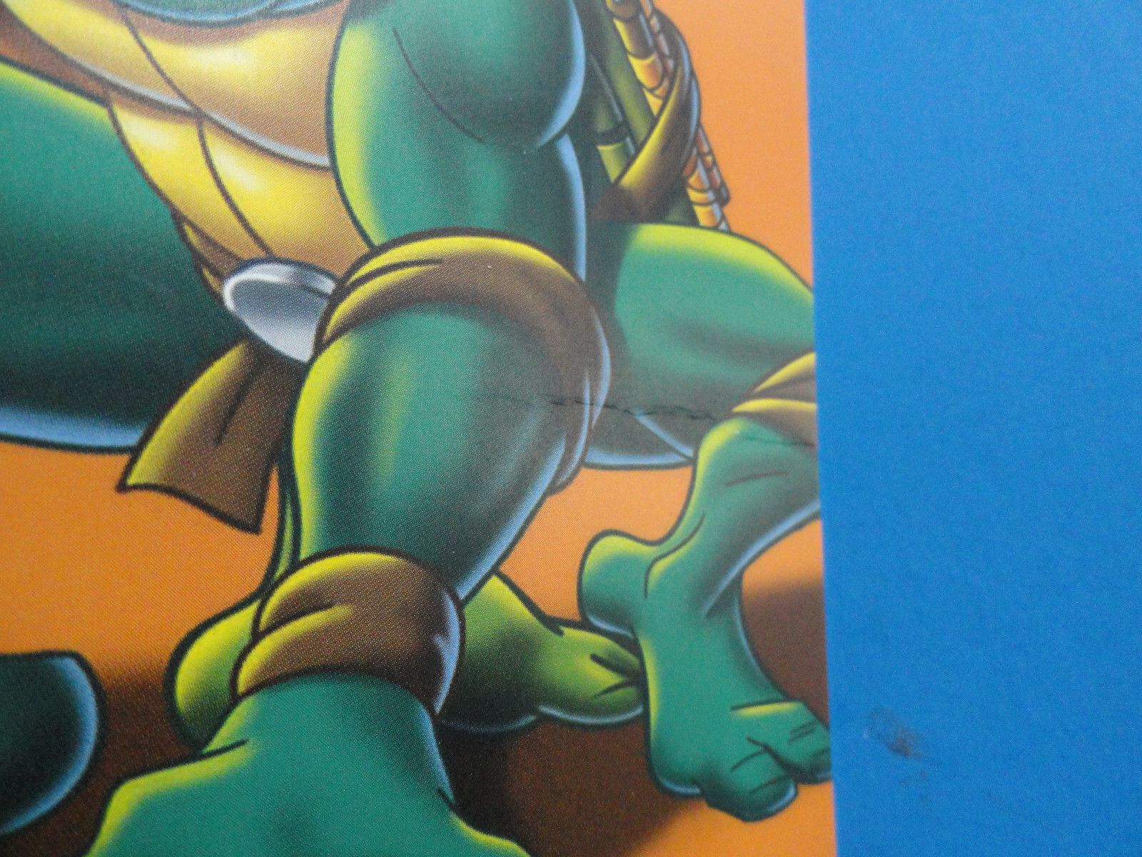 TEENAGE MUTANT NINJA TURTLES VOL 2 – BLOCKBUSTER VIDEO BACKER CARD 5″X8″