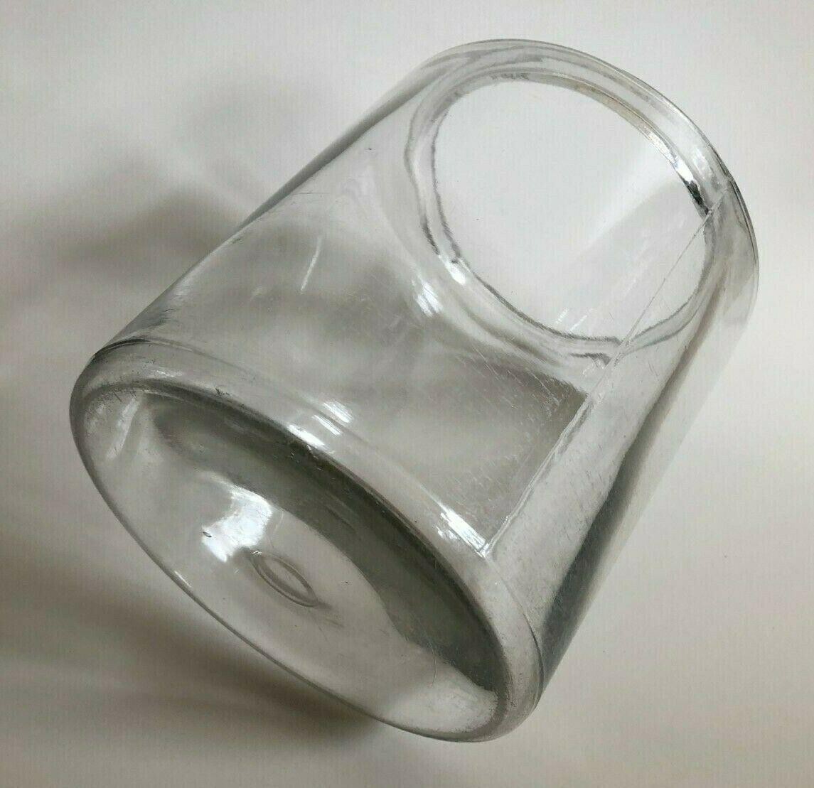 Vintage Country Store Candy Cracker Counter Display Jar & Lid Canister