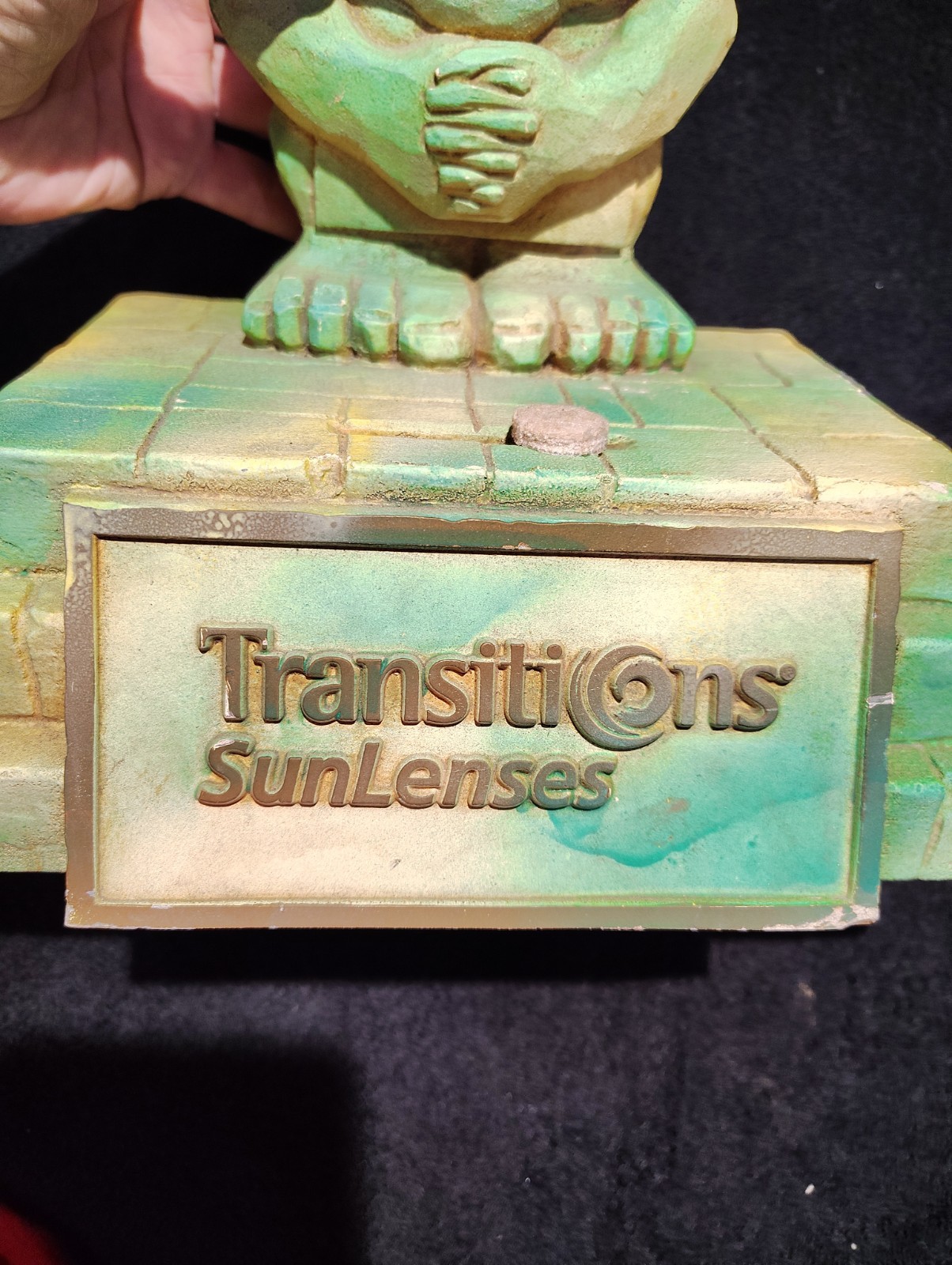 Rare Tranitions SunLenses Tiki Advertising Store Display