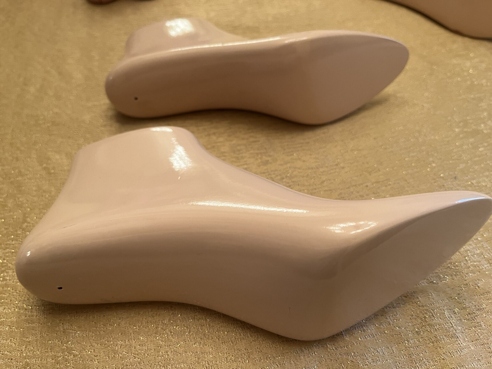 RARE Gucci Store Display Feet Used In Store set of 2 Store Prop Pointed