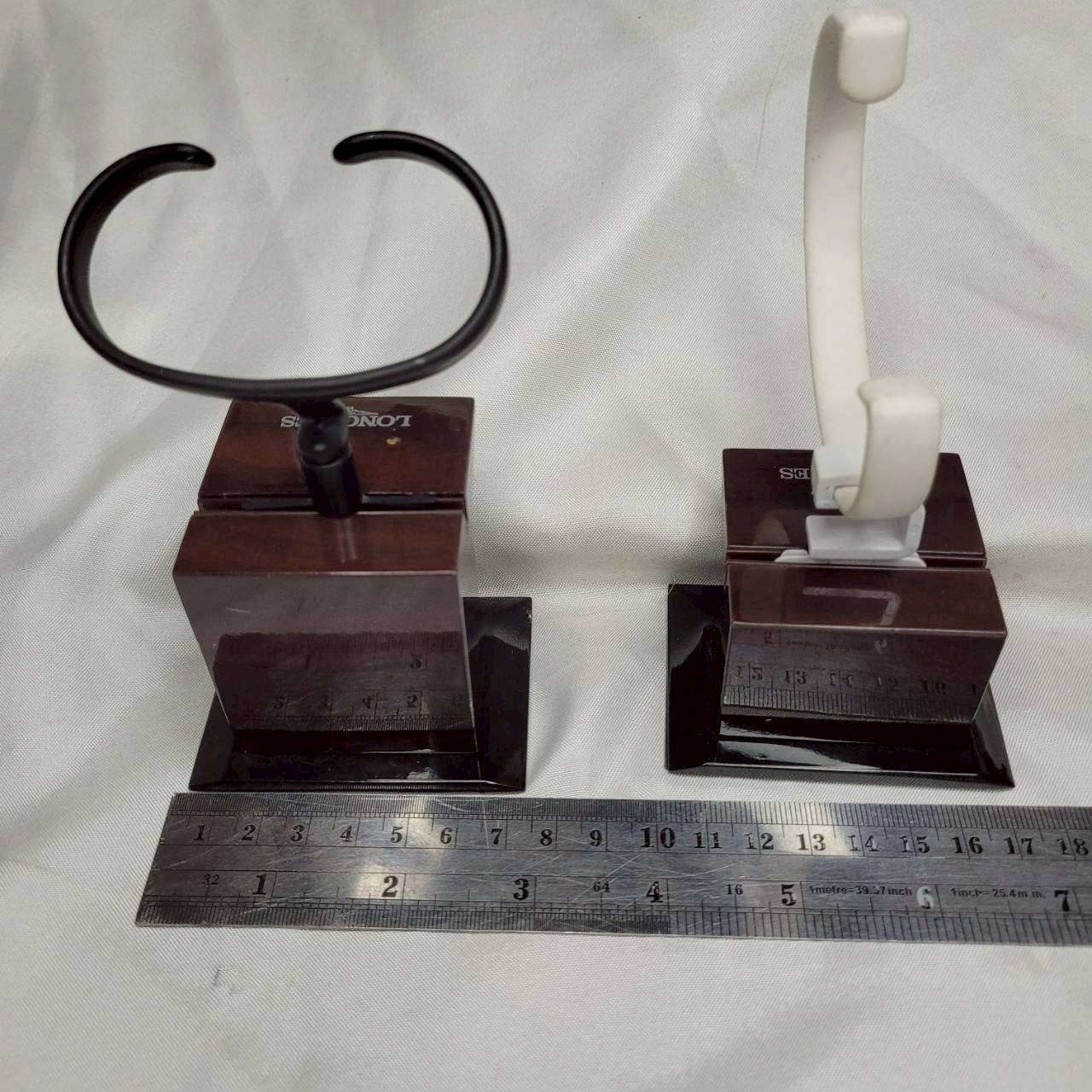 2x Official LONGINES Watch Dealer Watch Display Stand Holder Tray 2 Slots