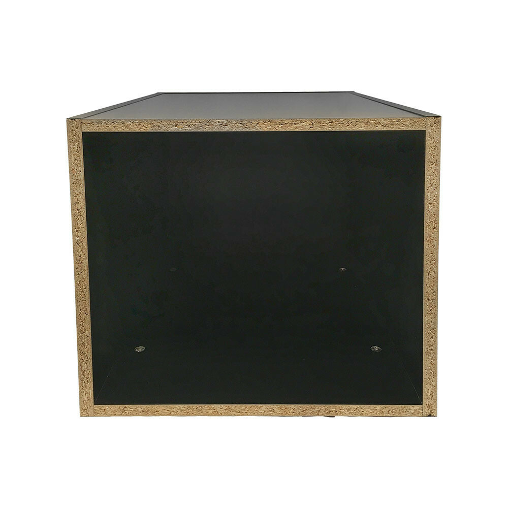 Black 24″ High Knockdown Bases Pedestal Base Box Cube Display Fixture Retail