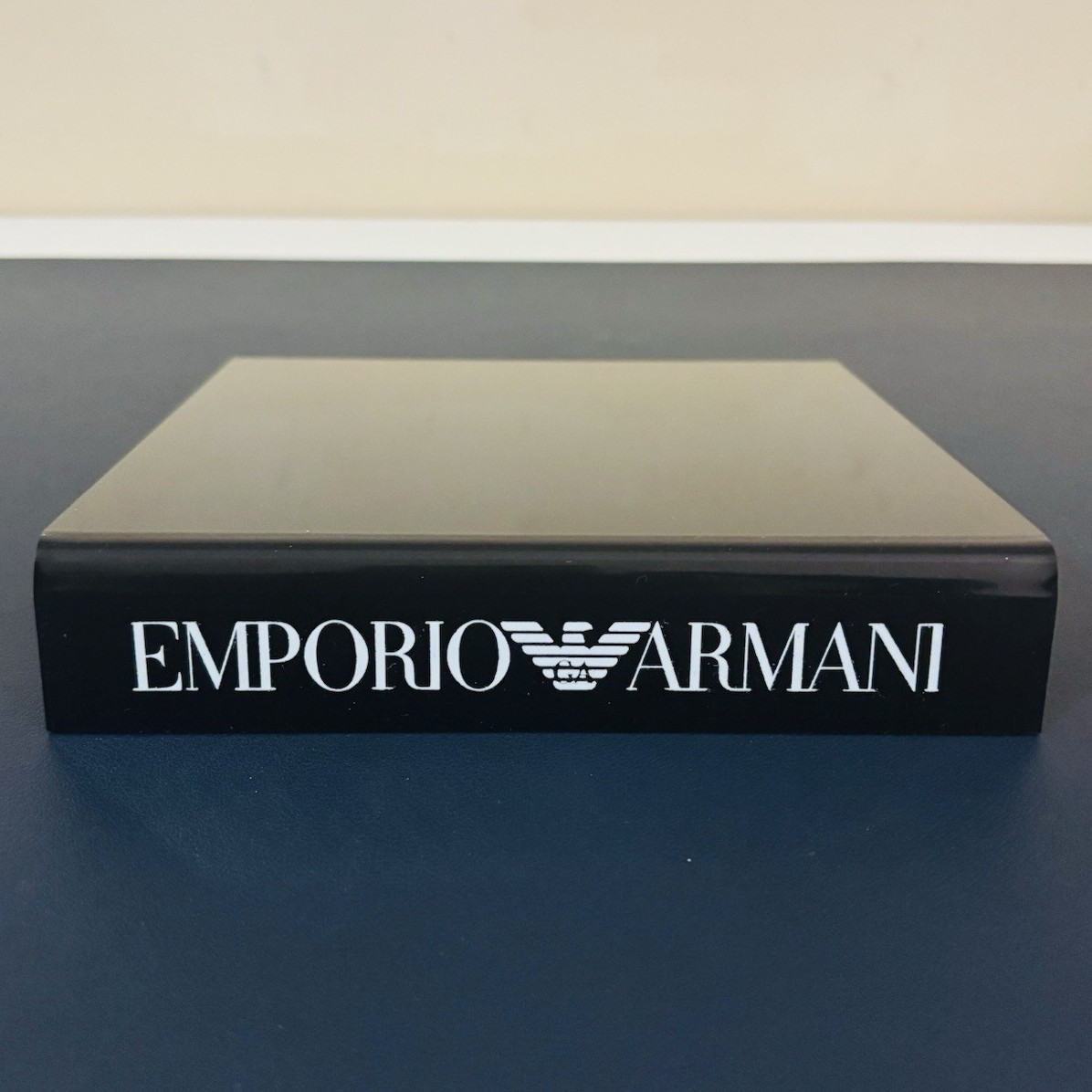 Emporio Armani Black/White Store Display Stand Riser Advertising Retail Decor