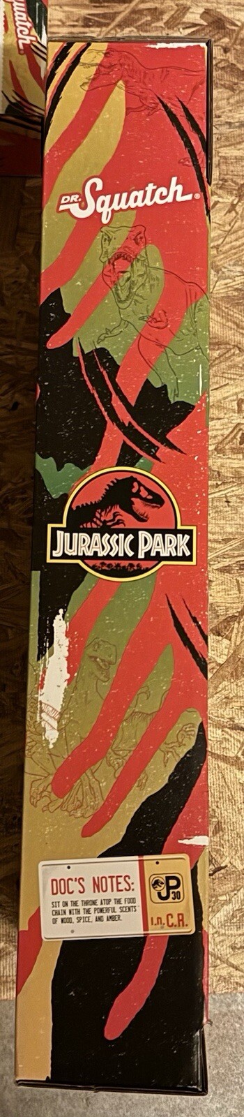 Dr. Squatch Sidekick Display Jurassic Park Limited Edition Rare