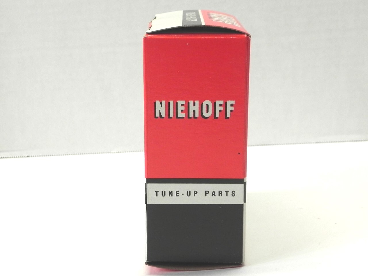 VINTAGE NIEHOFF TUNE-UP PARTS DISPLAY BOX *BOX ONLY* #209N 5.25″x2.50″x5.25″ NEW