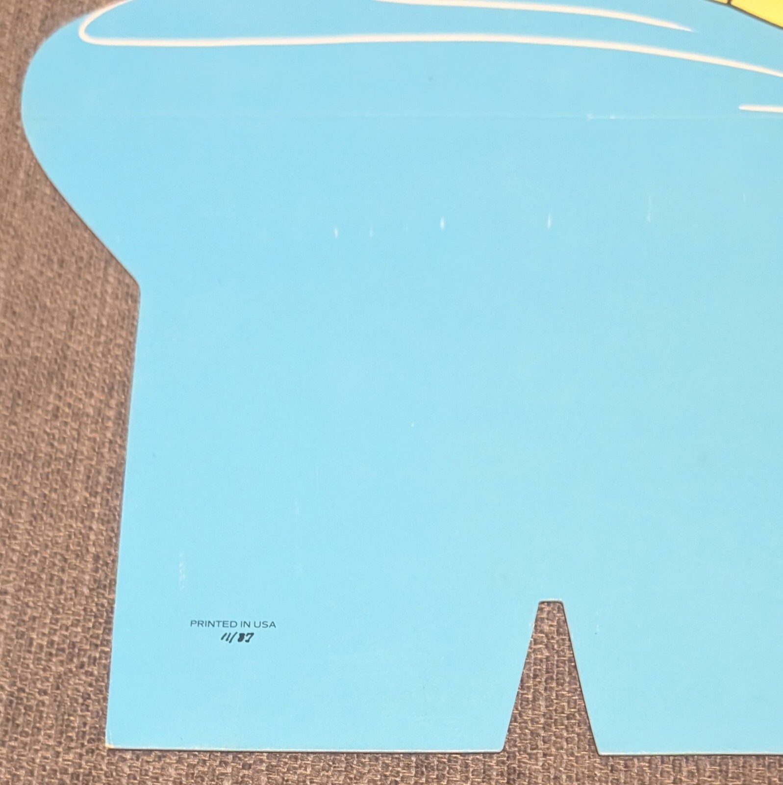Rare 1978 Advertising Book Store Display Header, The 4th Garfield Treasury