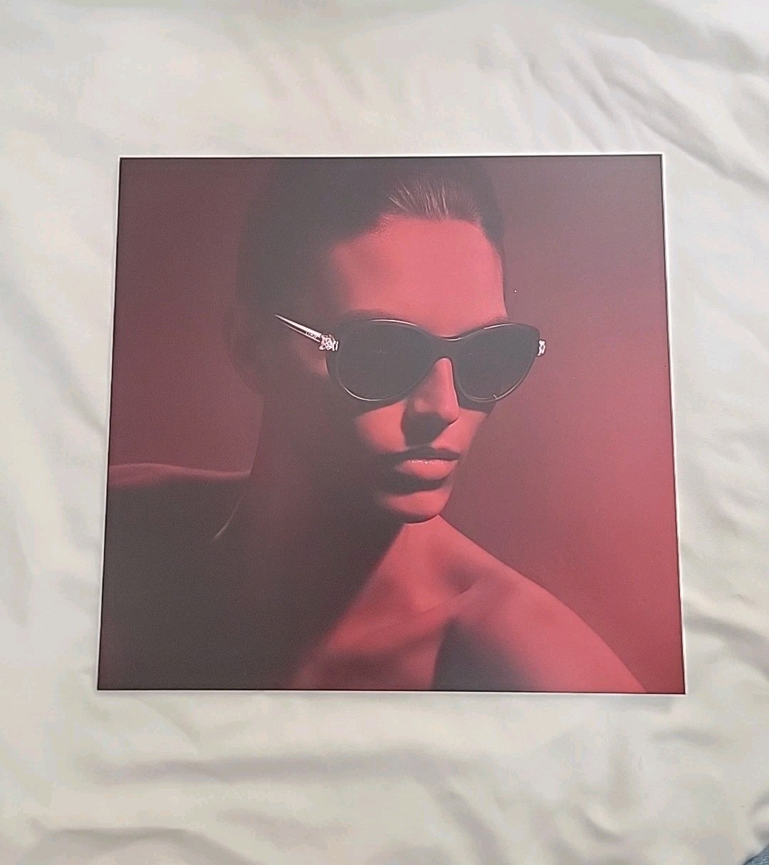 Cartier Store Display Style Wall Art Woman Sunglasses Red Aesthetic Acrylic…
