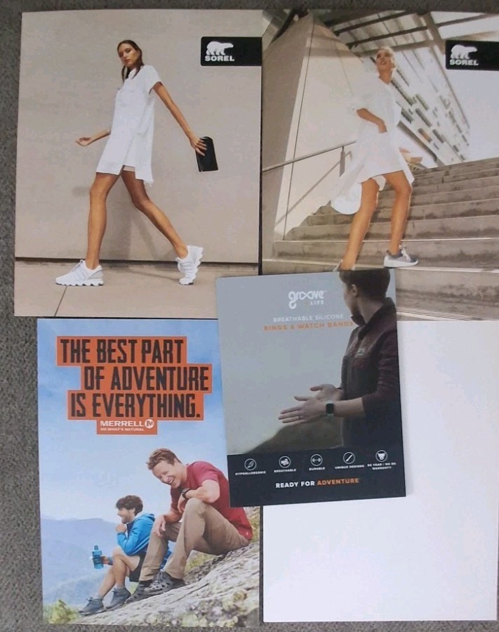 Huge Lot Of Outdoor Brand Retail Display Signs Patagonia Chaco Shop Decor