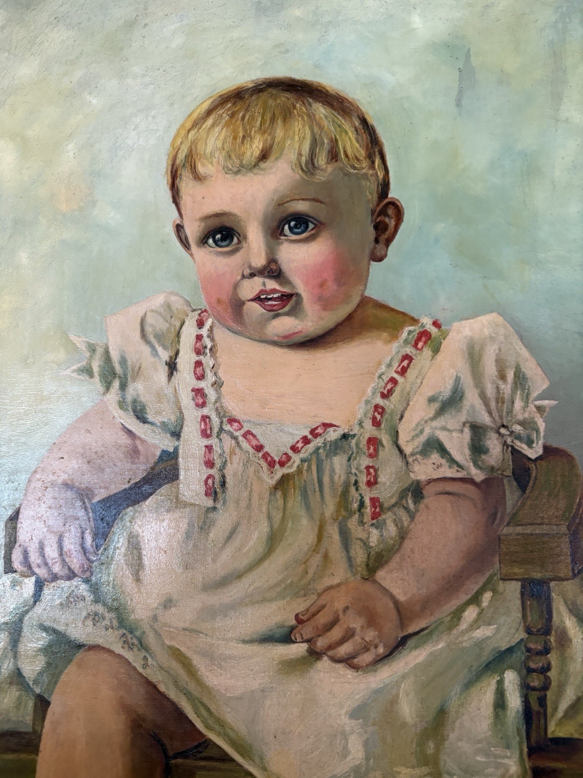 Victorian General Store Sign Mellin’s Baby Food Co Advertising Oil Painting Shop