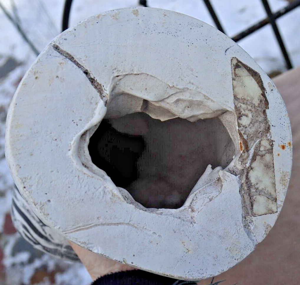 ANTIQUE HAND PAINTED MILLINERY HEAD Plaster Store Display Primitive Hat Mannequi