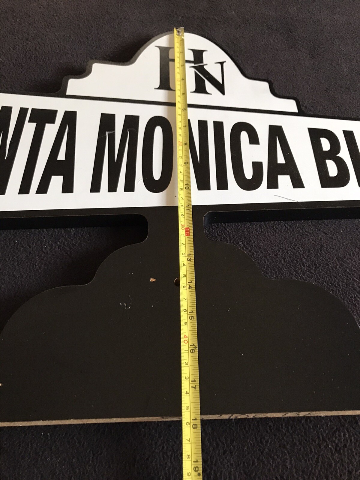 Hollywood Video Store Official Santa Monica Blvd Display Sign EXTREMELY RARE
