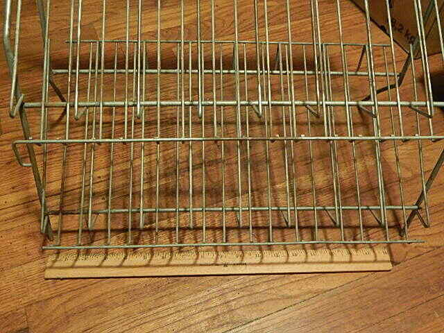 ILLBRONZE ~ Instant Met-L-Namel ~ Metal Display Rack ~ Two Tier POS Shelf ~ Vtg