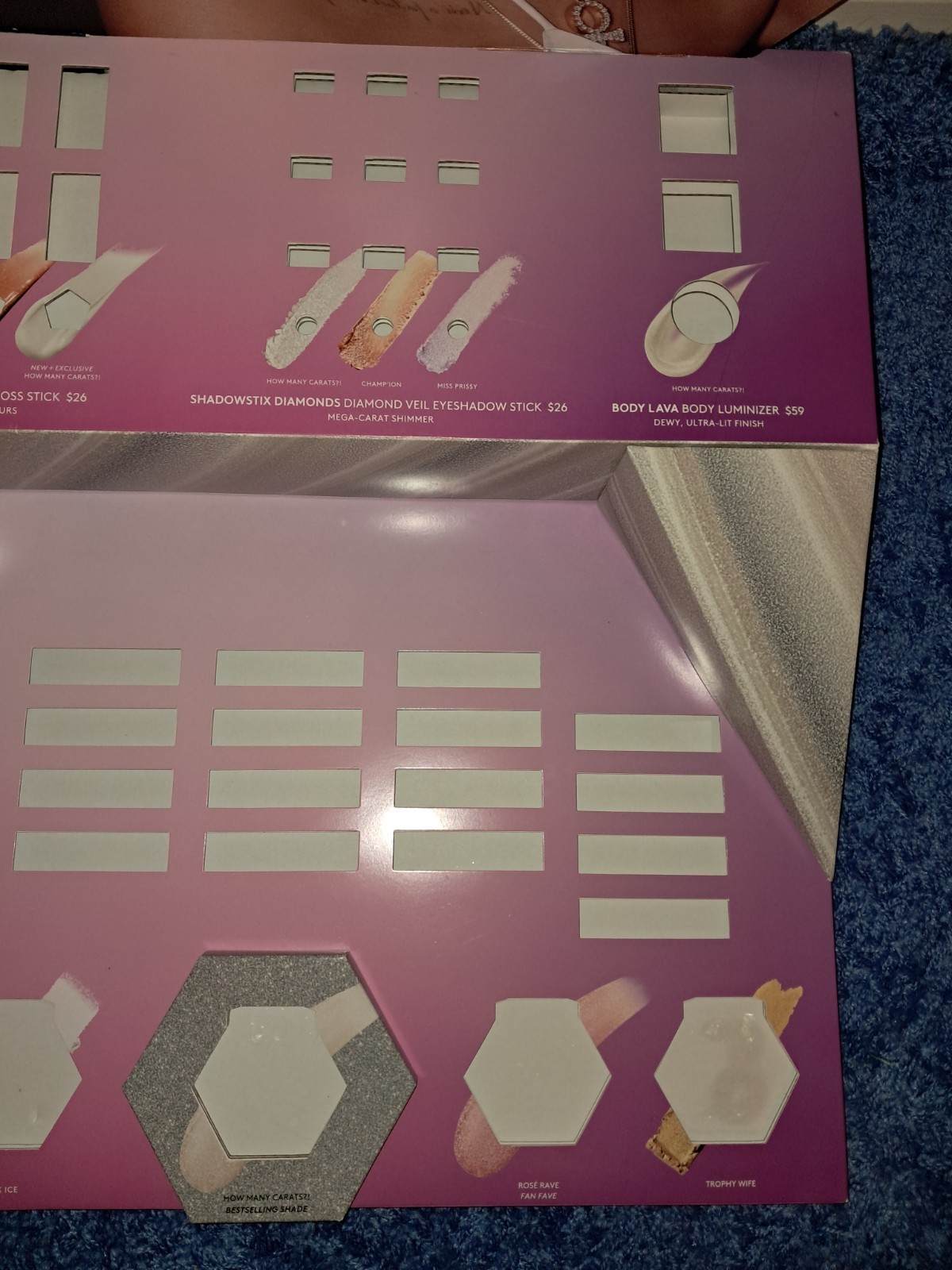 Rihanna Fenty Beauty Makeup PROMO DISPLAY 2 FT Ulta Beauty Diamond Gloss RARE