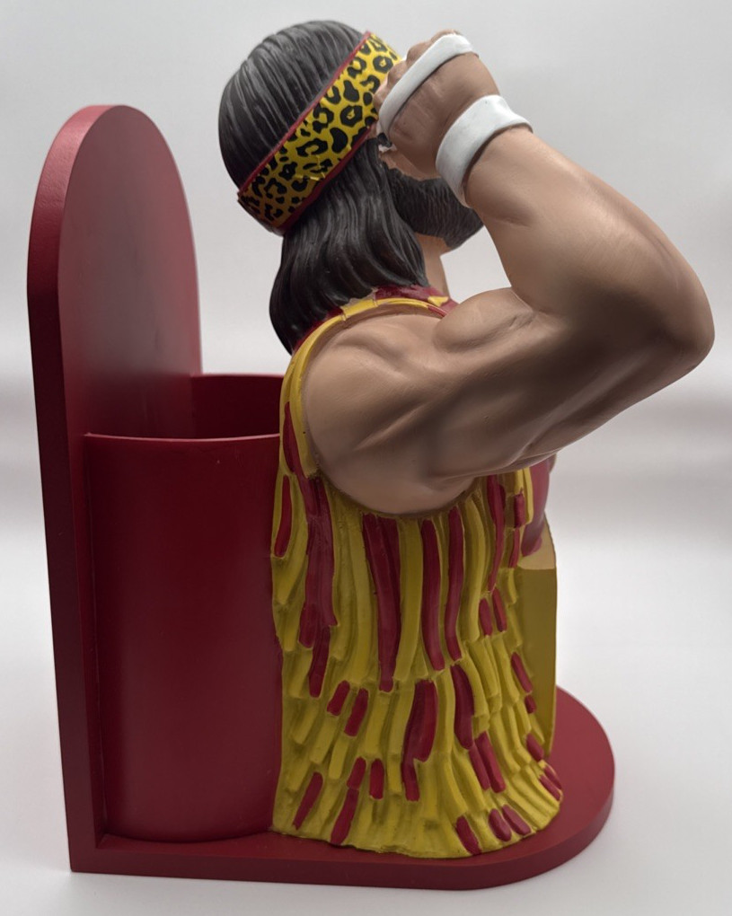 2025 Slim Jim Macho Man Randy Savage Collector Series Display Holder w/box WWE