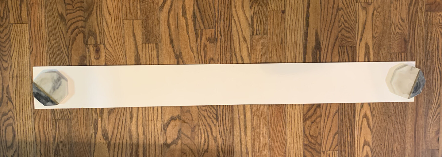 Toys R Us MARVEL AVENGERS Store Display Strip Shelf Talker 48” X 5 1/4” 2012