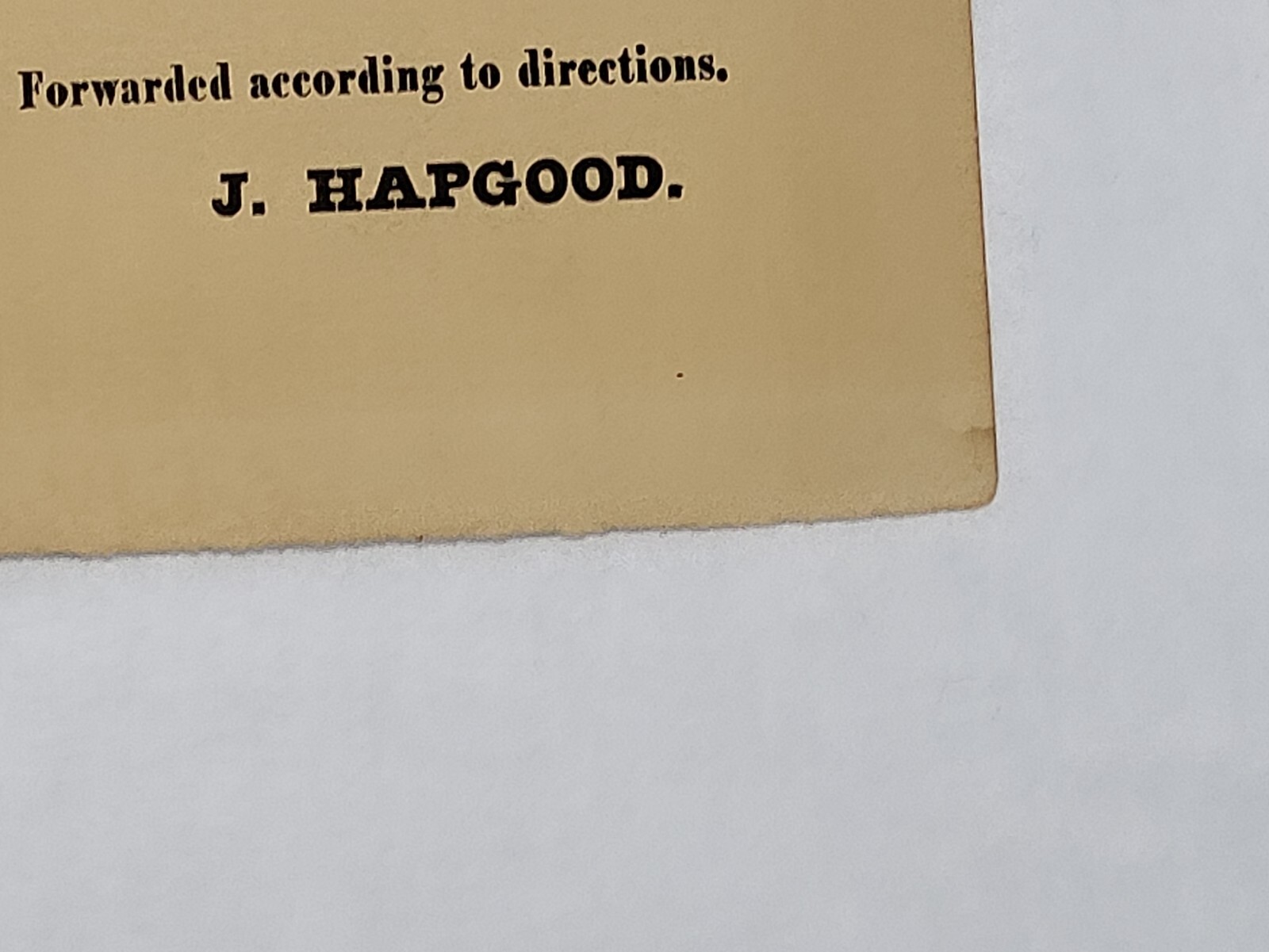 Vintage RARE 1847 J.HAPGOOD GUN STORE POSTER BOSTON 9×11