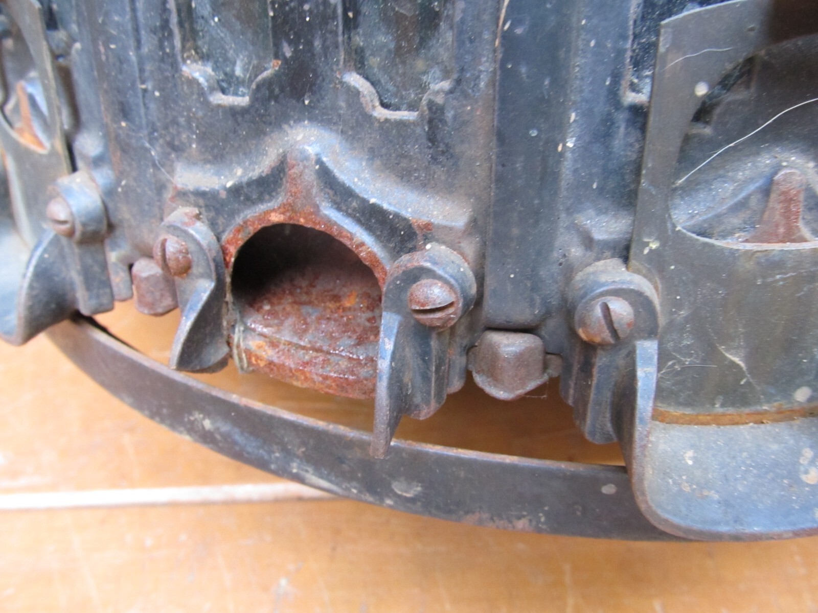 1880’s Henry Westphal’s Countertop Rotating Store Screw Bolt Shot Cabinet