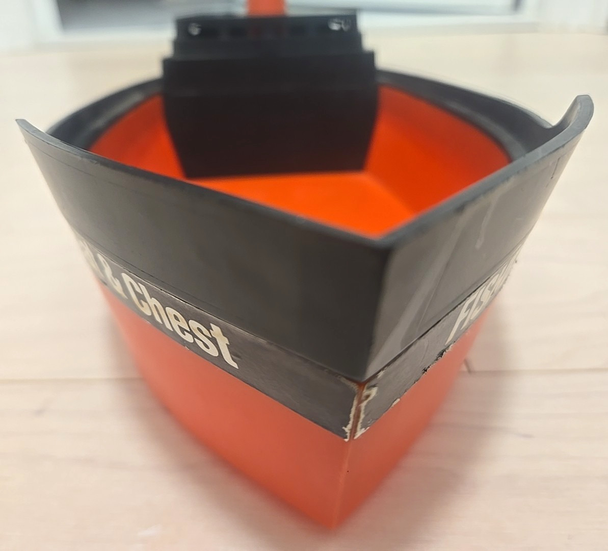 Vintage Fishermans Friend Lozenges Store Plastic Display Boat 15″ Long