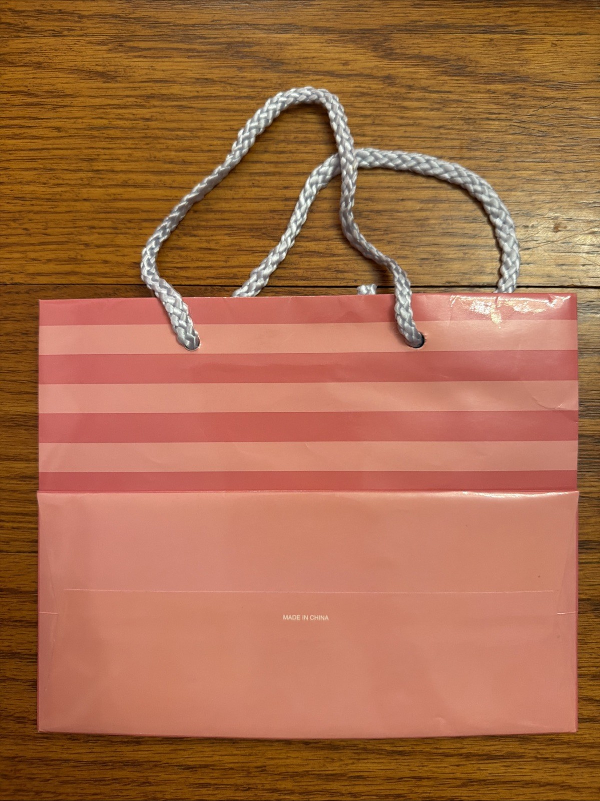 Vintage Y2K Victoria Secret Store Gift Shopping Paper Bag Rope Handles 7.5”x6”
