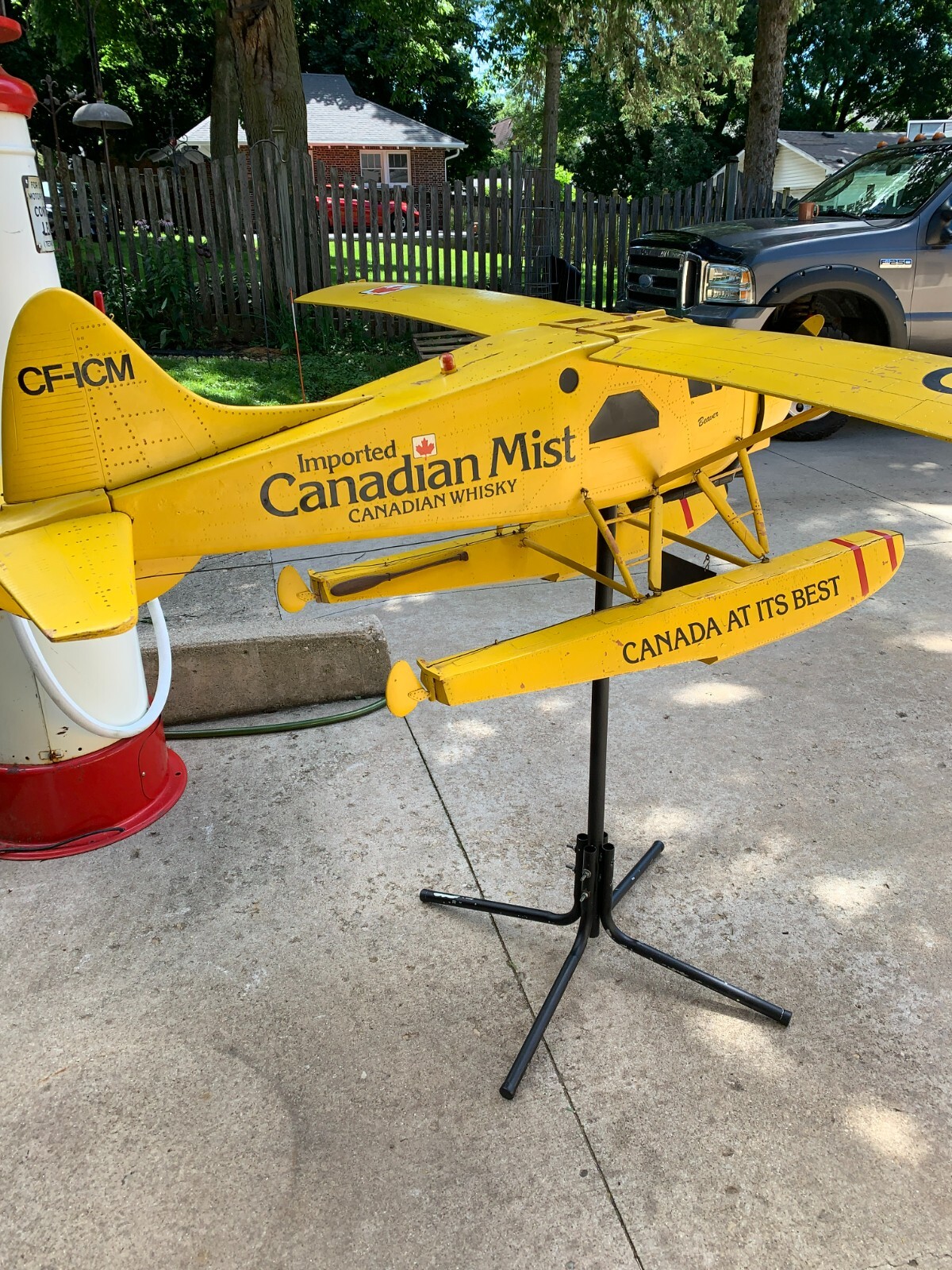 1970’s Canadian Mist Dehavilland Beaver Store Display, ORIGINAL!