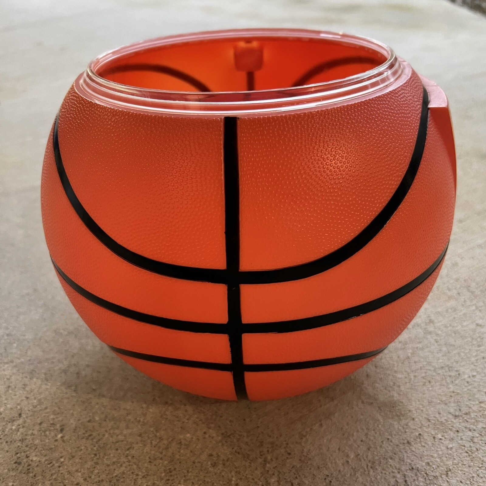 Slim Jim Plastic Basketball NBA Playoff Party Dip Bowl Store Display Mug